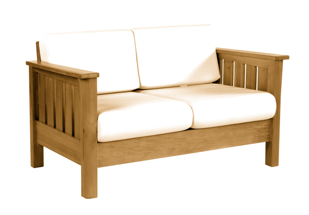 474 Artisan Loveseat with Overstuffed Backs