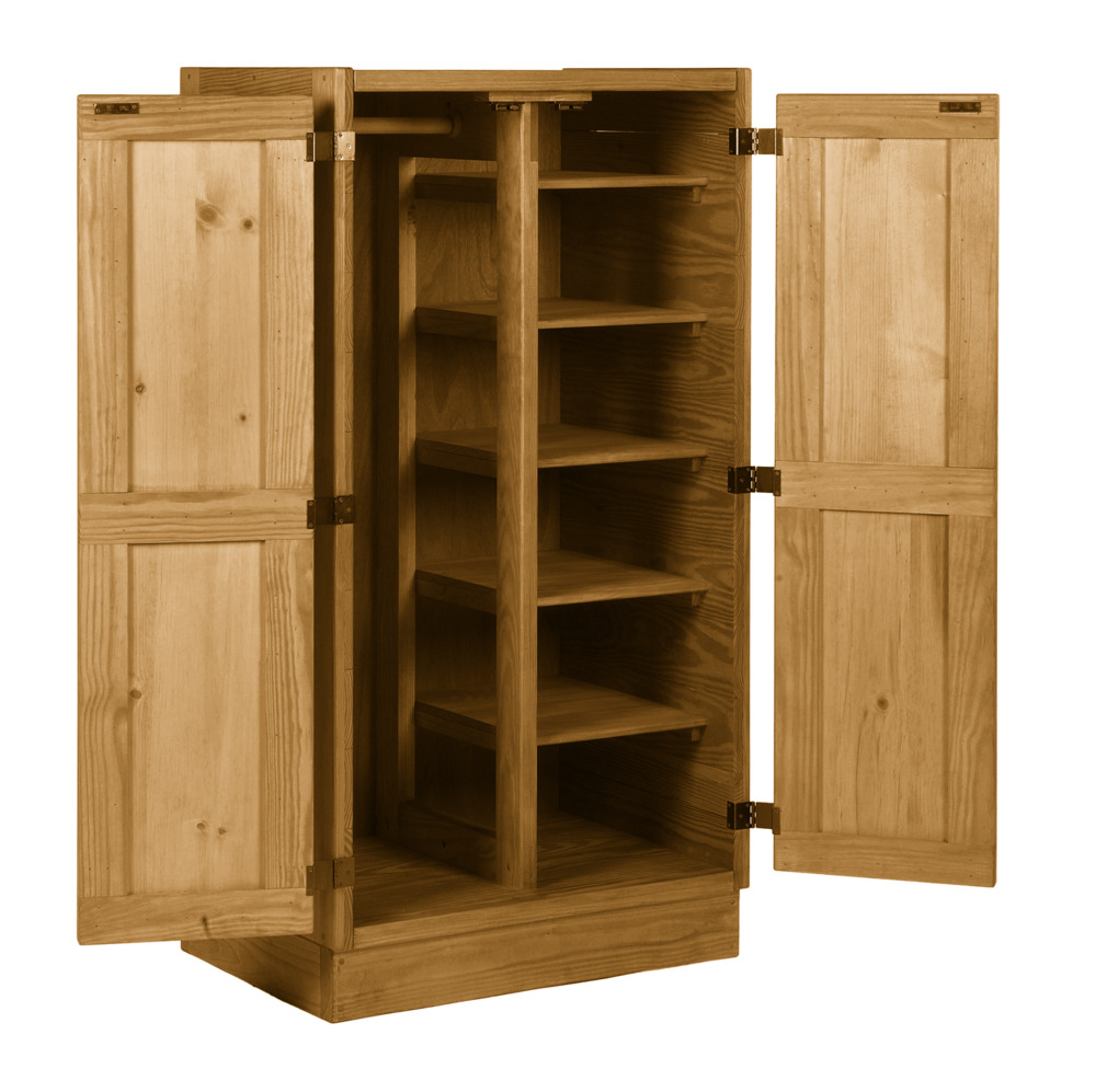 76 Classic Large Wardrobe with Shelves