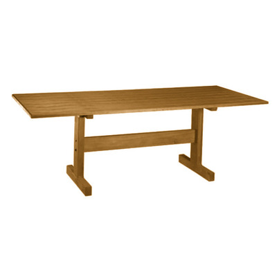 1170 / Classic Large Veneer Top Dining Table - Motorized Wheelchair Height thumb