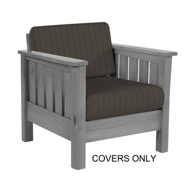 984 / Artisan Chair Covers Set with Overstuffed Back thumb